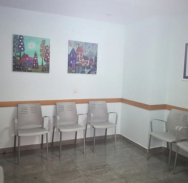 sala de espera de pediatría